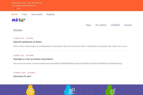 Site using Simple-iframe plugin