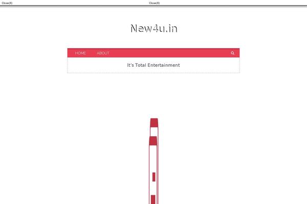 Undiscovered theme site design template sample