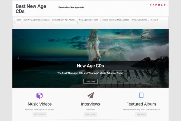 Evolve Plus theme site design template sample