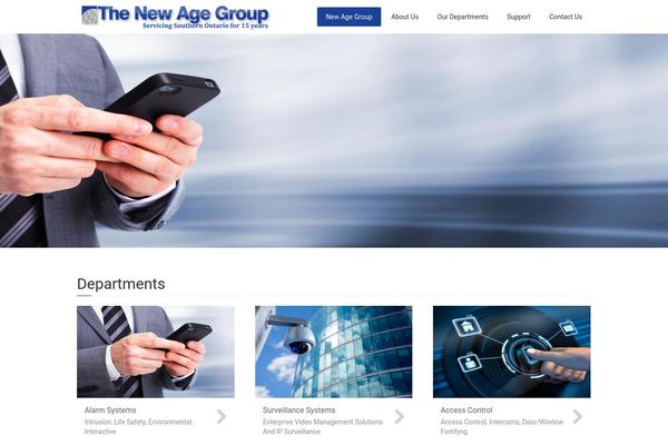 Thinker theme site design template sample