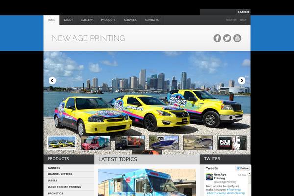 Site using Fetch Tweets plugin