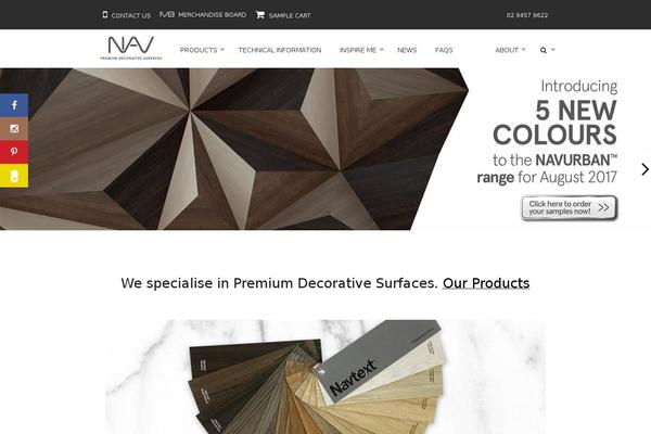 Newage theme site design template sample