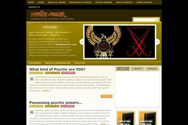 Milano theme site design template sample