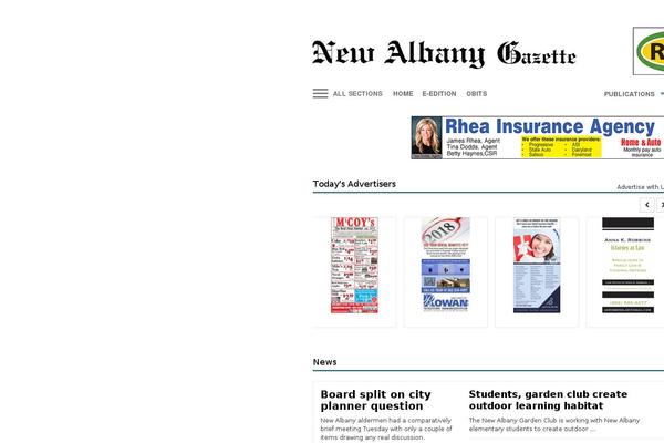 newalbanygazette.com site used Djournal