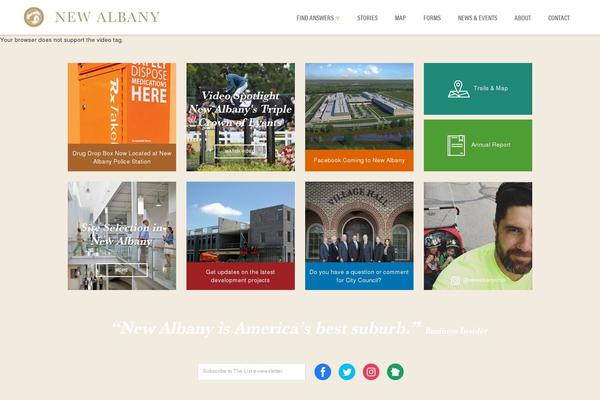 newalbanyohio.org site used Cna