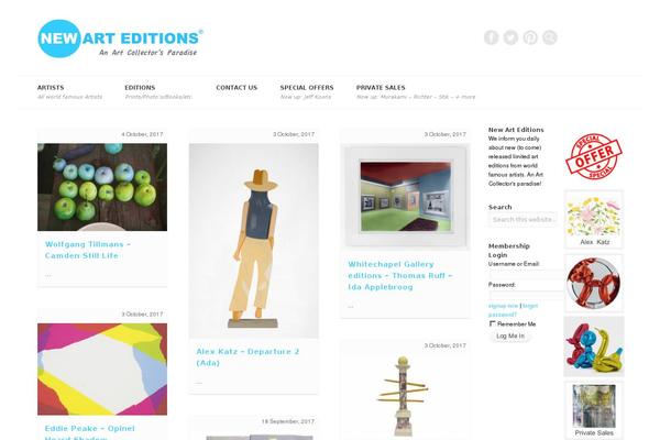 Gridzone theme site design template sample