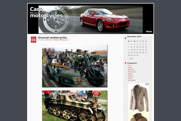 Mandigo theme site design template sample
