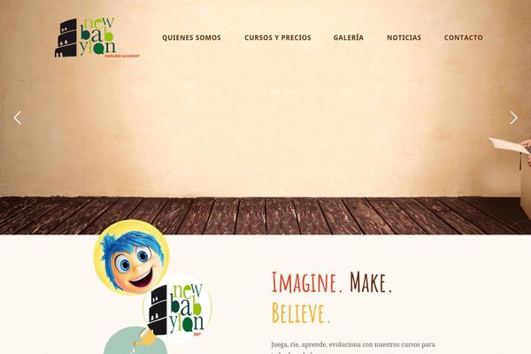 Kids-play-parent theme site design template sample