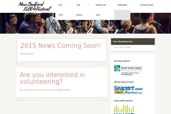 Site using Audiotheme plugin