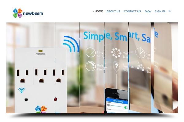 Vellum theme site design template sample