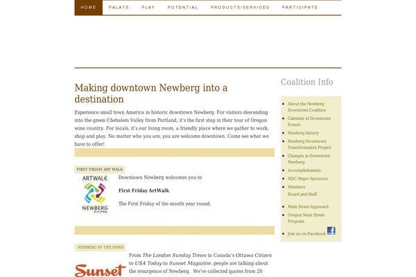Site using Arscode-social-slider plugin