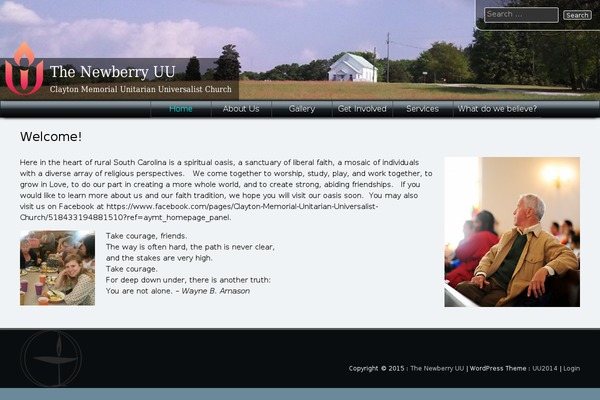UU 2014 theme site design template sample
