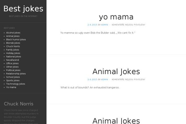 Flat theme site design template sample