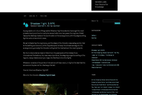 newbielabs.com site used Bwater