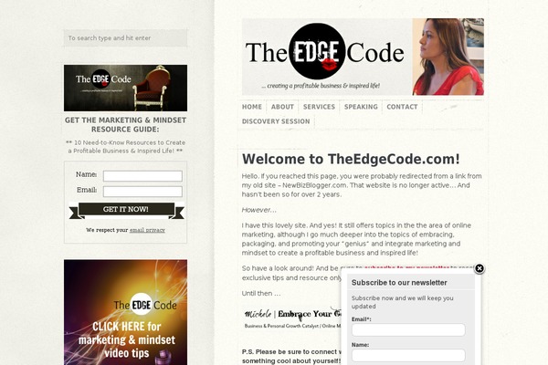 Grunge theme site design template sample
