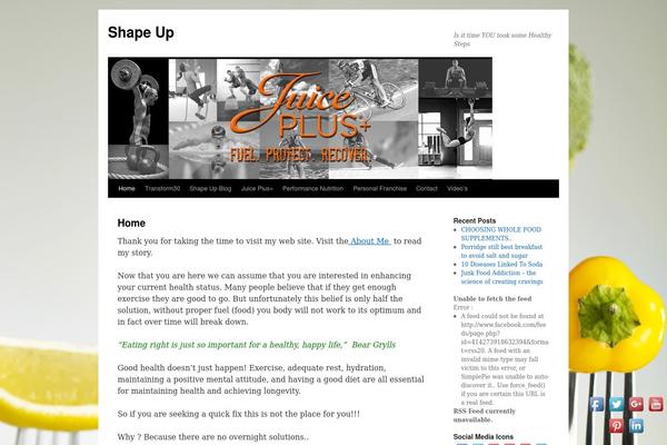 Site using FBF Facebook page Feed Widget plugin