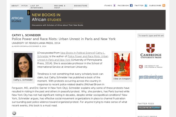 newbooksinafricanstudies.com site used Lovecraft