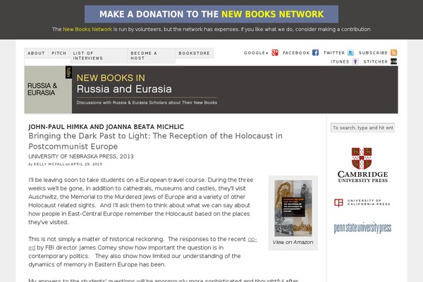 Site using Social Sharing Toolkit plugin