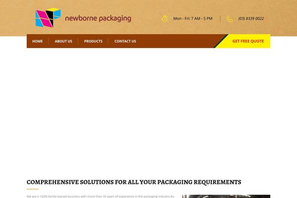 Logiscargo theme site design template sample