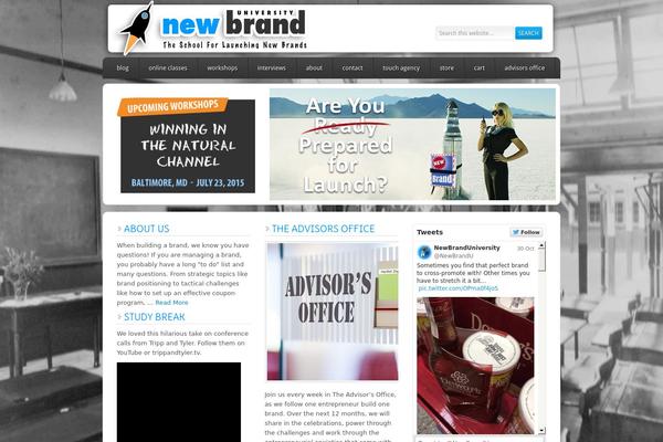 Enterprise theme site design template sample