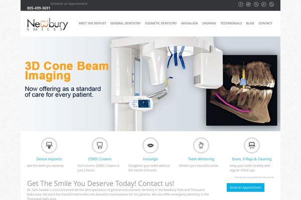 Dentalclinic theme site design template sample