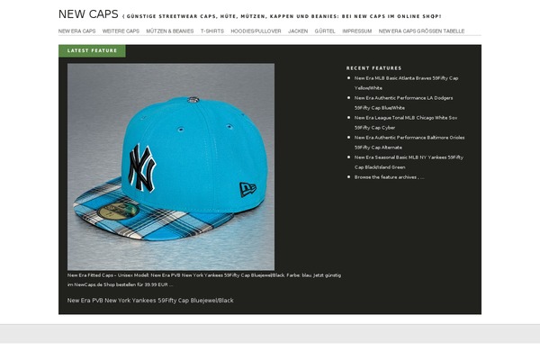 newcaps.de site used Acamas