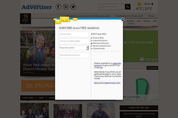 Site using Dp-twitter-embed plugin