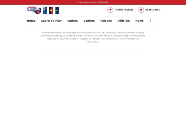 newcastlebasketball.com.au site used Alex-stone