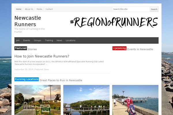 NewsPlus theme site design template sample