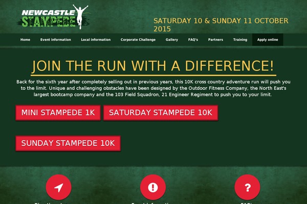 Vantage theme site design template sample