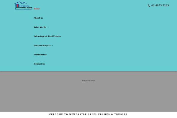 Mahogany theme site design template sample