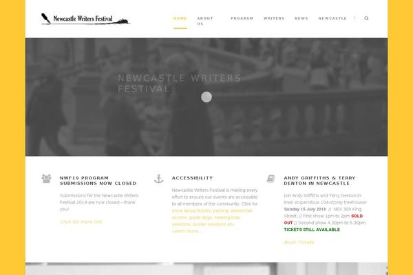 newcastlewritersfestival.org.au site used Thekeynote-v1-06