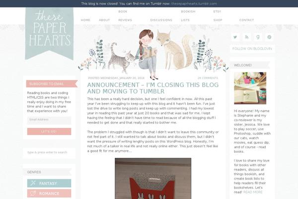 Site using Ultimate-book-blogger plugin