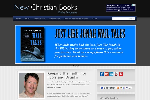 newchristianbooksonlinemagazine.com site used Letterhead
