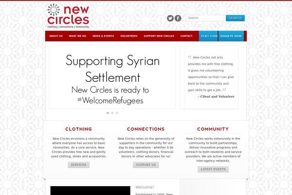 Campaign theme site design template sample