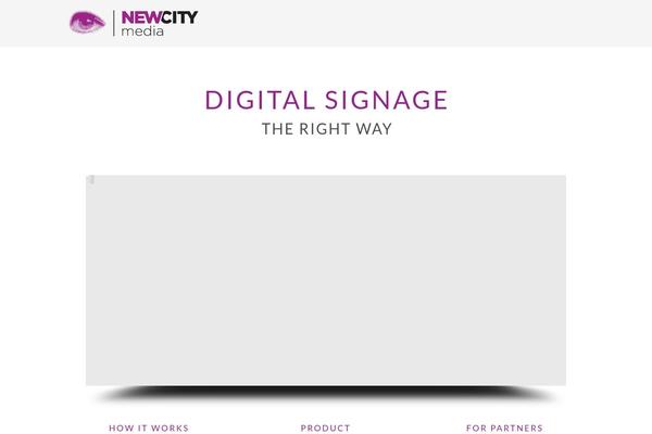 Engo theme site design template sample