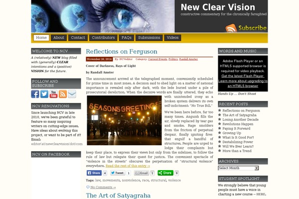 Site using Customized Recent Comments plugin