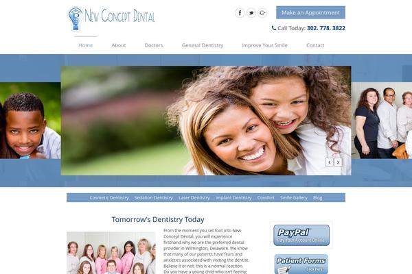 Medical Doctor theme site design template sample