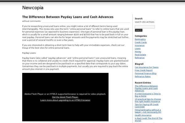 Journalist theme site design template sample
