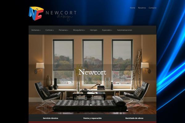 Nc theme site design template sample