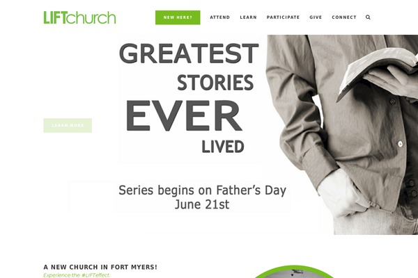 Stockholm theme site design template sample