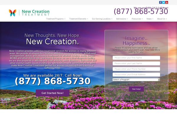 newcreationtreatment.com site used Newcreation