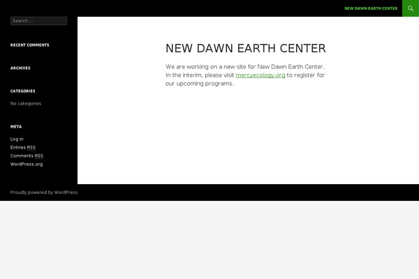 Twentyfourteen Child theme site design template sample