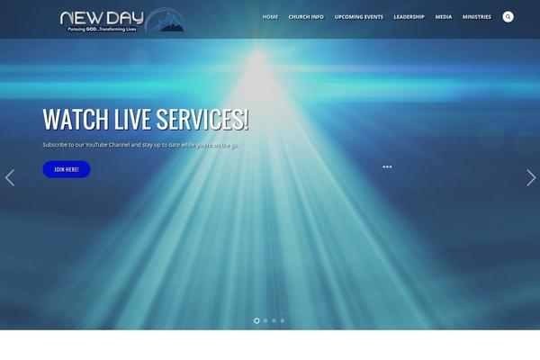Porcelain theme site design template sample