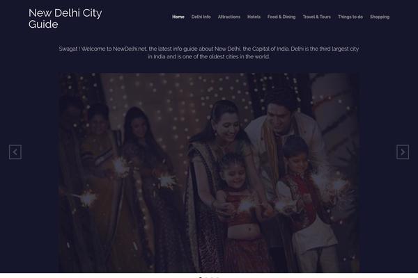 Showstopper theme site design template sample