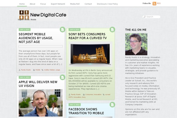 Grido theme site design template sample
