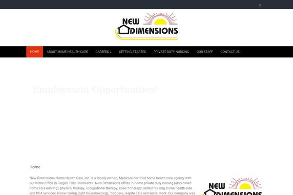 Evolve Plus theme site design template sample