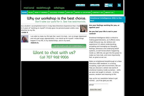 Mainstream theme site design template sample