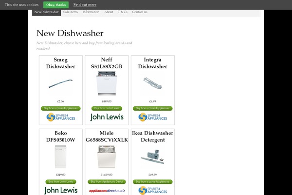 Prose theme site design template sample