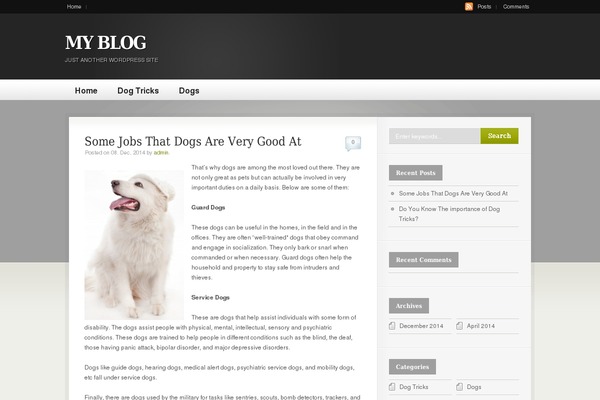 Busy Bee theme site design template sample